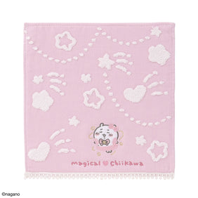 ちいかわ まじかるちいかわ タオルハンカチ（変身だ・ピンク）